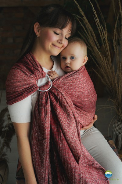 Little Frog Ring Sling M 2,0 m Lovely Passion Baumwolle