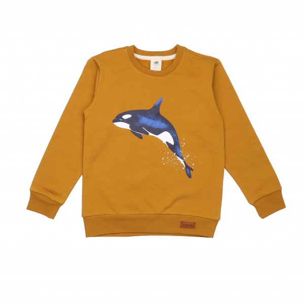 Walkiddy Sweatshirt - Playful Orcas