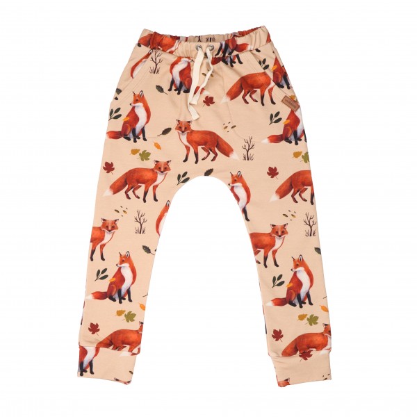 Walkiddy Baggy Pants - Red Foxes