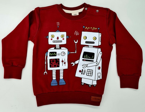 Walkiddy Sweatshirt - Robots Friends