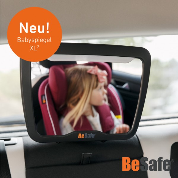 BeSafe XL2 Babyspiegel mit LED Licht & Fernbedienung